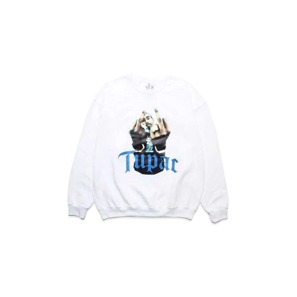 WACKO MARIA 2PAC Sweat Shirt White Unused
