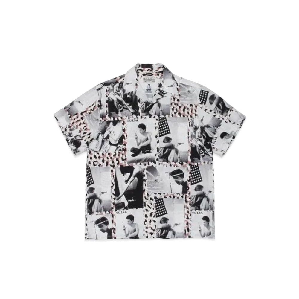 WACKO MARIA LARRY CLARK TULSA HAWAIIAN SHIRT TYPE-2 Leopard Unused