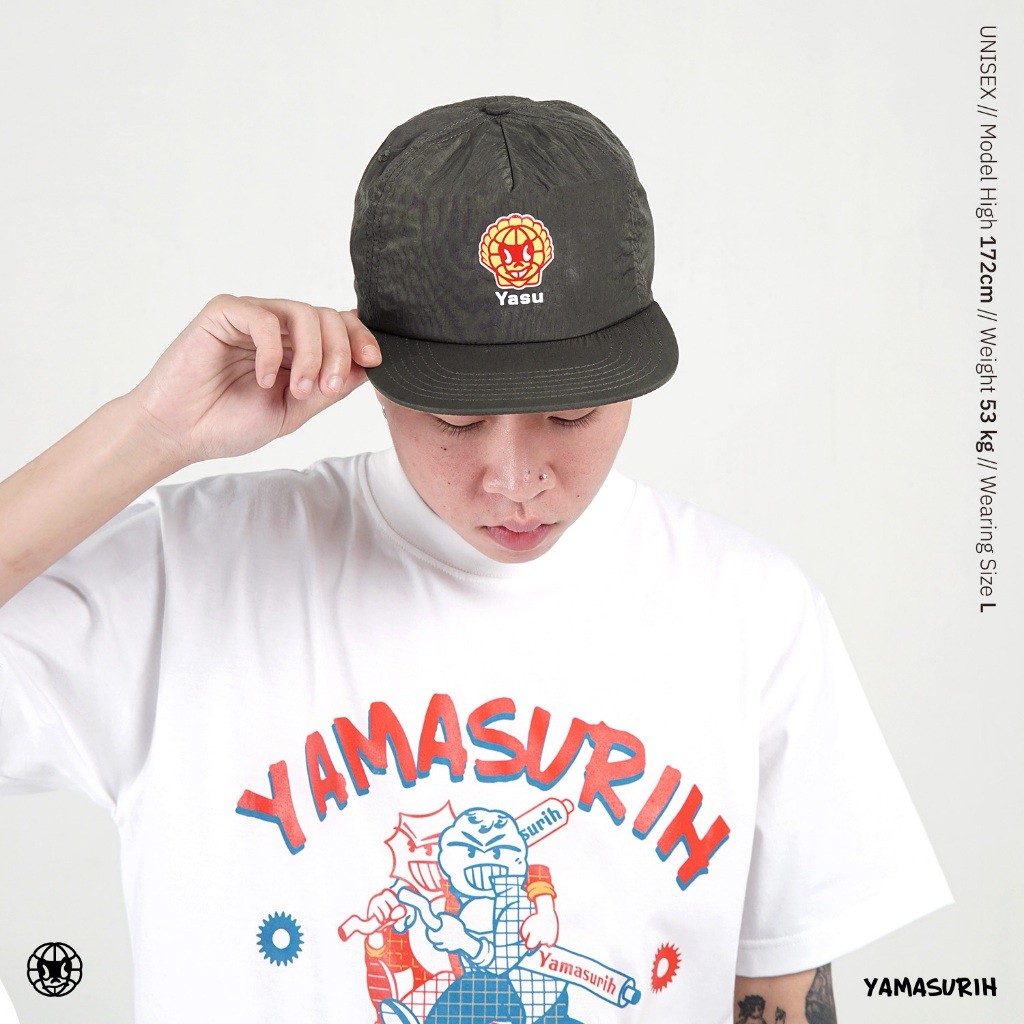 กองทัพเขียว Snapback Yamasurih Topi - YHELL - NilonS-5XL