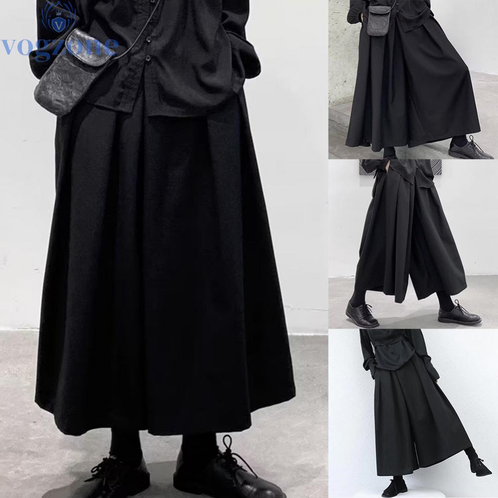 Pants Sense Samurai Stylish Vacation Comfy Wide Leg Dark Style Fashion