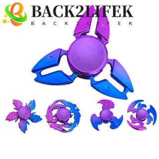BACK2LIFEK Hand Spinner, เสียงต่ําปีกมังกรปลายนิ้ว Gyro, ของ…