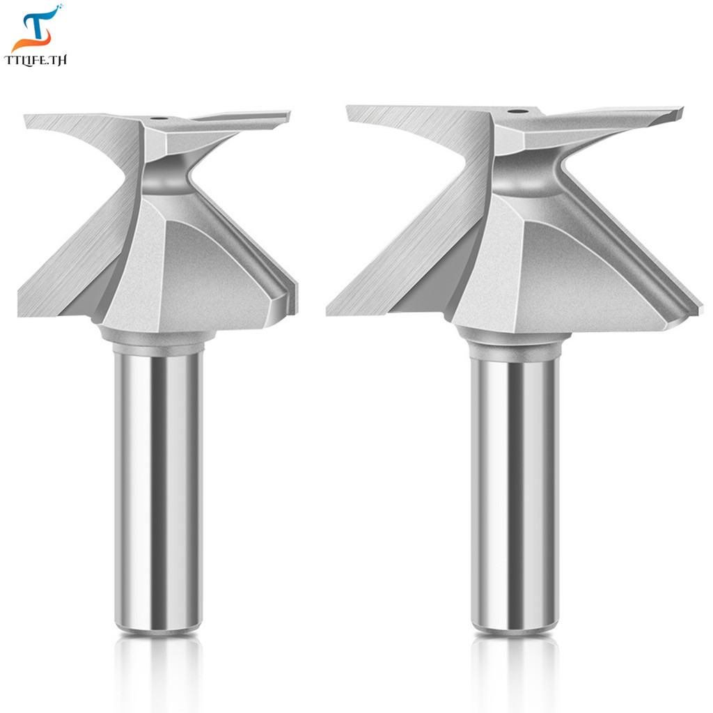 CTSCTSR10/18/30 1/4" และ 1/2" ​Shank Woodworking Router Bit,Tongue and Groove Router Bit,Carbide Tip
