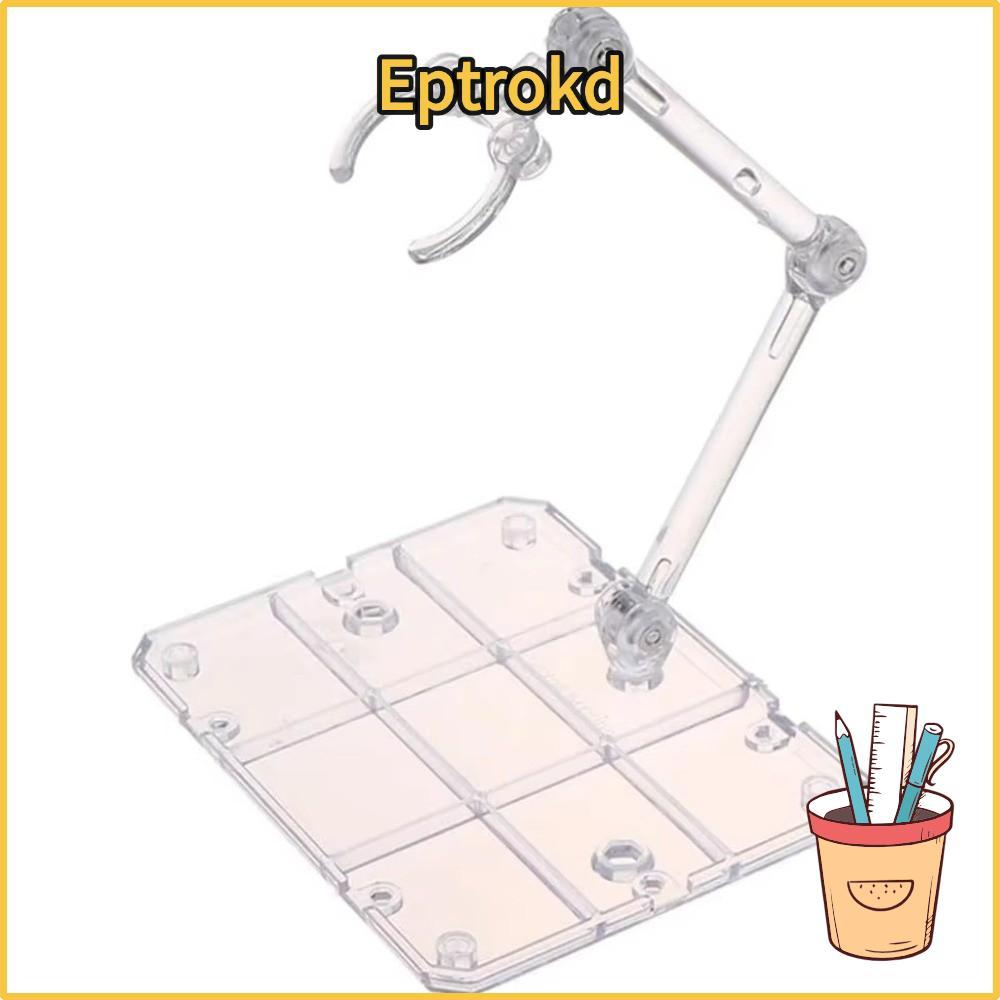 EPTRO กันดั้มรุ่น,โปร่งใสเคลื่อนย้ายได้ Action Figure ขาตั้งจอแสดงผล, Perfect Rack Assembly PVC รุ่นขาตั้งรองรับสําหรับ HG 1/144 Cinema Game