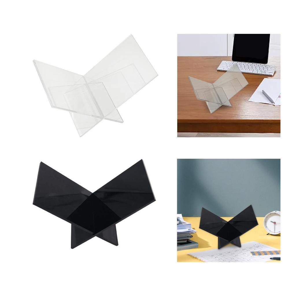 [arutoxalc] Book Reading Holder Desktop Storage Shelf Artwork Display Rack Book Holder Stands for Co