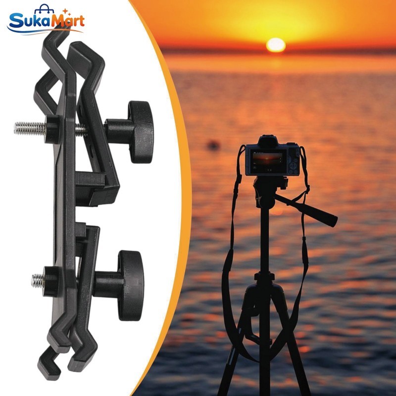 ขาตั้งกล้องขาตั้งโทรศัพท์ 3in1 HP สําหรับแต่งหน้าโคมไฟคลิปหลายหน้าจอ