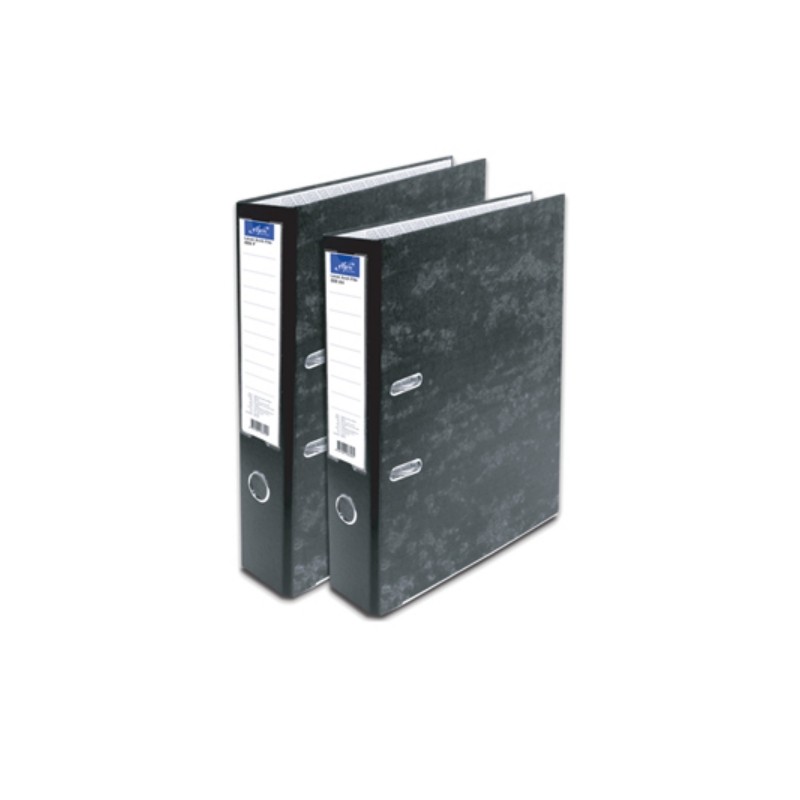 แฟ้มสันกว้าง F4 สัน 2 นิ้ว ดำ เอลเฟ่น 888F