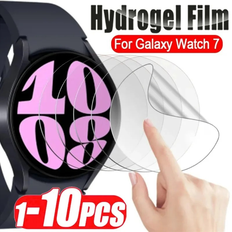 2-10 ชิ้นฝาครอบนาฬิกาป้องกันหน้าจอสําหรับ Galaxy นาฬิกา Active Fit 3 2 FE SM-R500 40 มม.41 มม.44 มม.