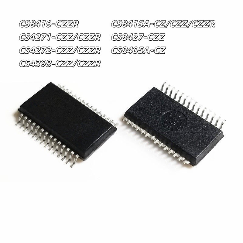 ยี่ห้อใหม่ CS8416 4271 4272 4398 8415A 8427 8405A-CZ/CZZ/CZZR TSSOP28