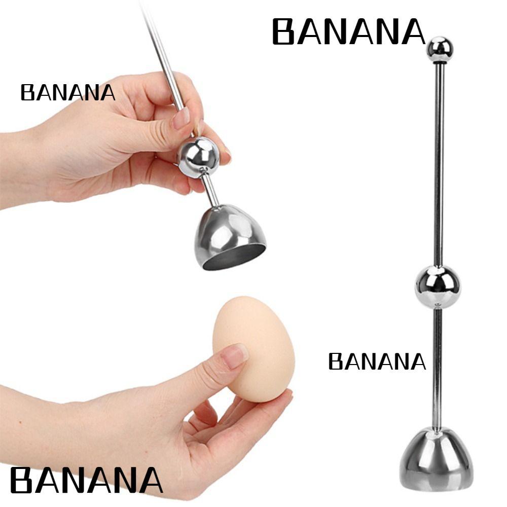 BANANA1 Egg Cracker Snipper เครื่องตัดอุปกรณ์ครัว Egg-Knocker Egg Cracker