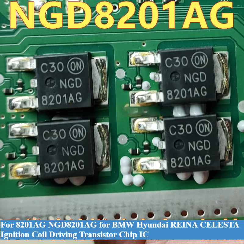 8201AG NGD8201AG สําหรับ BMW Hyundai REINA CELTA คอยล์จุดระเบิดขับรถชิปทรานซิสเตอร์ IC