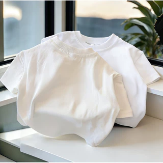 [จัดส่งภายใน 24 ชั่วโมง] เสื้อยืดเด็ก / ลายรอยยิ้มสดใส / ผ้าฝ้าย 100% / เหมาะสำหรับเด็กอายุ 1-12 ปี