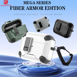 Lereach แม่เหล็กพลิกหูฟังสําหรับ AirPods Pro3/4 คาร์บอนไฟเบอ…