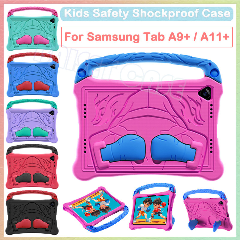 SAMSUNG สําหรับSamsung Tab A9 + A9 Plus 5G X210 X216B A11 + 5G A11 Plus X230 X236Bเด็กEVAกันกระแทกฝา