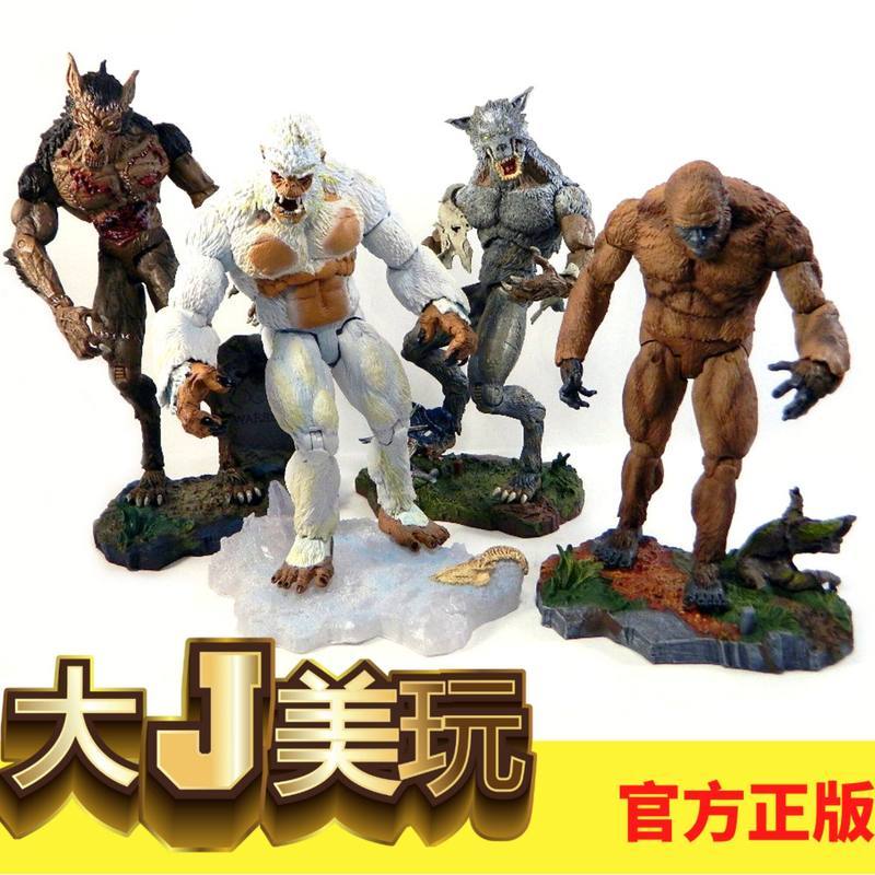 [คลังสินค้าพร้อม] สัตว์ในตํานาน Fear Houndhound Werewolf Bigfoot Monster Deluxe Platform Version 27 
