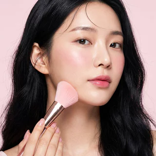 Oni Sakura Crystal Brush Set 6pcs เซทแปรงแต่งหน้า 6 ชิ้น สีชมพู โอนิ ขนแปรงนุ่มละมุน จิกสีชัด คอมพลีทลุคสวยได้ทุกวัน.