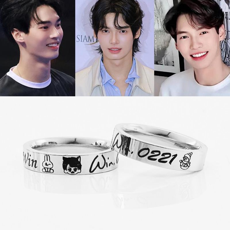 แหวนนำเข้าใหม่ Win Lin Hanzhou Taixing พร้อมบริการพิมพ์ข้อความตามต้องการ