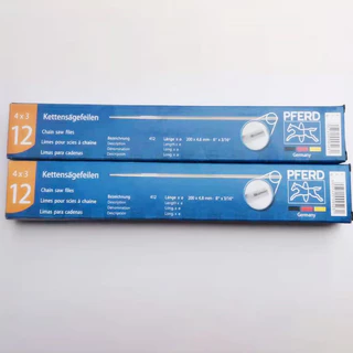 【12ชิ้น】ตะไบตราม้า ตะไบ ของแท้ ตะไบกลม ตะไบหางหนู ตะไบเลื่อยโซ่ 5.5mm ของแท้ คุณภาพสูง ขายยกกล่อง(1โหล) ราคาสุดคุ