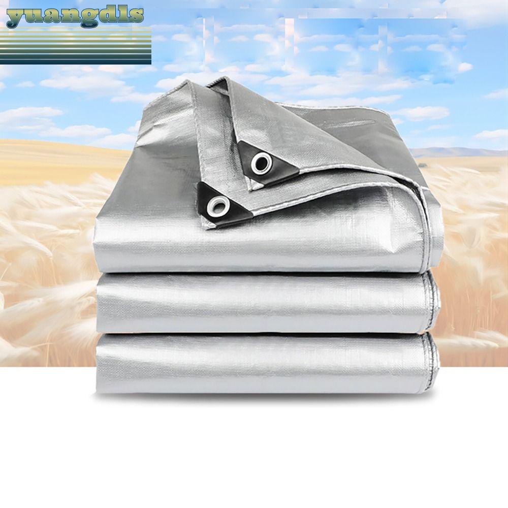 YUANG ผ้าใบกันน้ํา PE, 2mX3m Camping เต็นท์ Mat ผ้ากันฝน, Sun Shade เฟอร์นิเจอร์เรือรถรถบรรทุก Canop