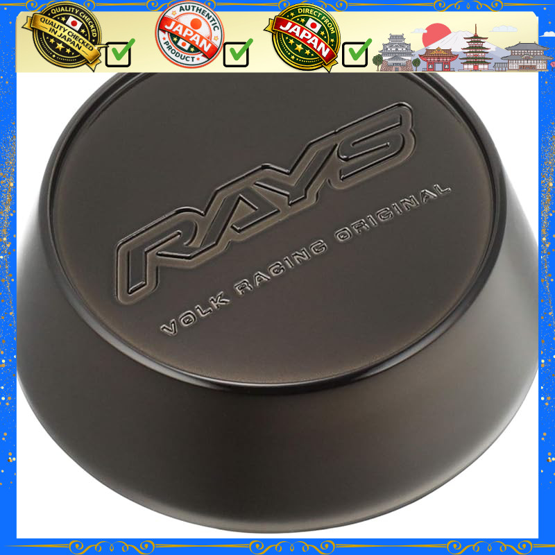 【RAYS】 Center Cap Set RAYS High Type Bronze Clear (Resin) Set of 4 61000000003BR-4