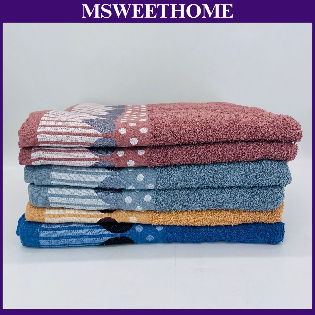 ผ้าเช็ดตัวลาย LOVE 27"X56"