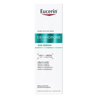 Eucerin ยูเซอริน เดอร์โมเพียว คลินิคอล เอสโอเอส เซรั่ม 40 มล. สำหรับผิวมันเป็นสิว