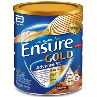 ENSURE เอนชัวร์ โกลด์ อาหารสูตรครบถ้วน กลิ่นช็อกโกแลต 800 กรัม [8710428010667]