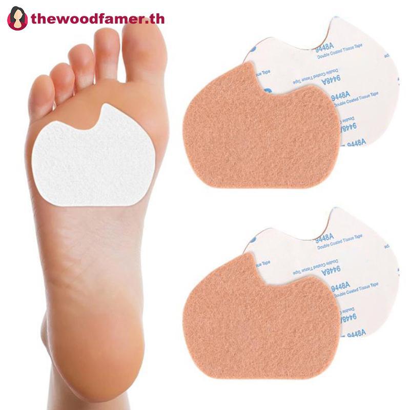 เบาะเท้า Metatarsal Pads สำหรับบรรเทาความเจ็บที่ฝ่าเท้า ช่วยดูแลเท้า 2 ชิ้นต่อเซ็ต