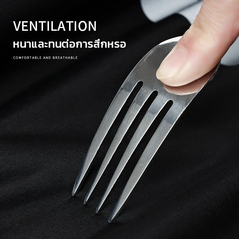 ชุดกันฝน ผ้าหนาพิเศษ เหนียวทนทาน แถบสะท้อนแสง มอเตอร์ไซค์ thumbnail 6