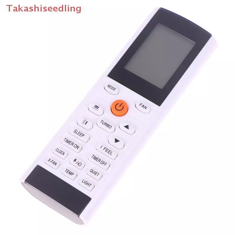 (Takashiseedling) 1 ชิ้นสําหรับ Gree ELECTROLUX TADIRAN AC เครื่องปรับอากาศรีโมทคอนโทรล Universal YACIFB YAC1FB YAC1FB6 MSHV25D1S