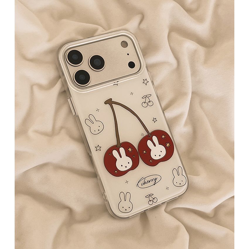 Cherry miffin สําหรับ iphone 1716เคสโทรศัพท์ iphone 14pro การ์ตูน xr xr กันกระแทก