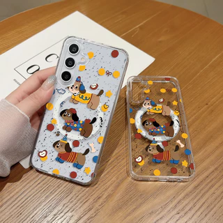 เคสแม่เหล็ก เคส For Samsung A36 A55 A06 A37 A57 A56 5G A07 4G A17 5G A16 A26 S26 A35 A54 S24 FE S23 S25 Ultra เคสทรศัพท์