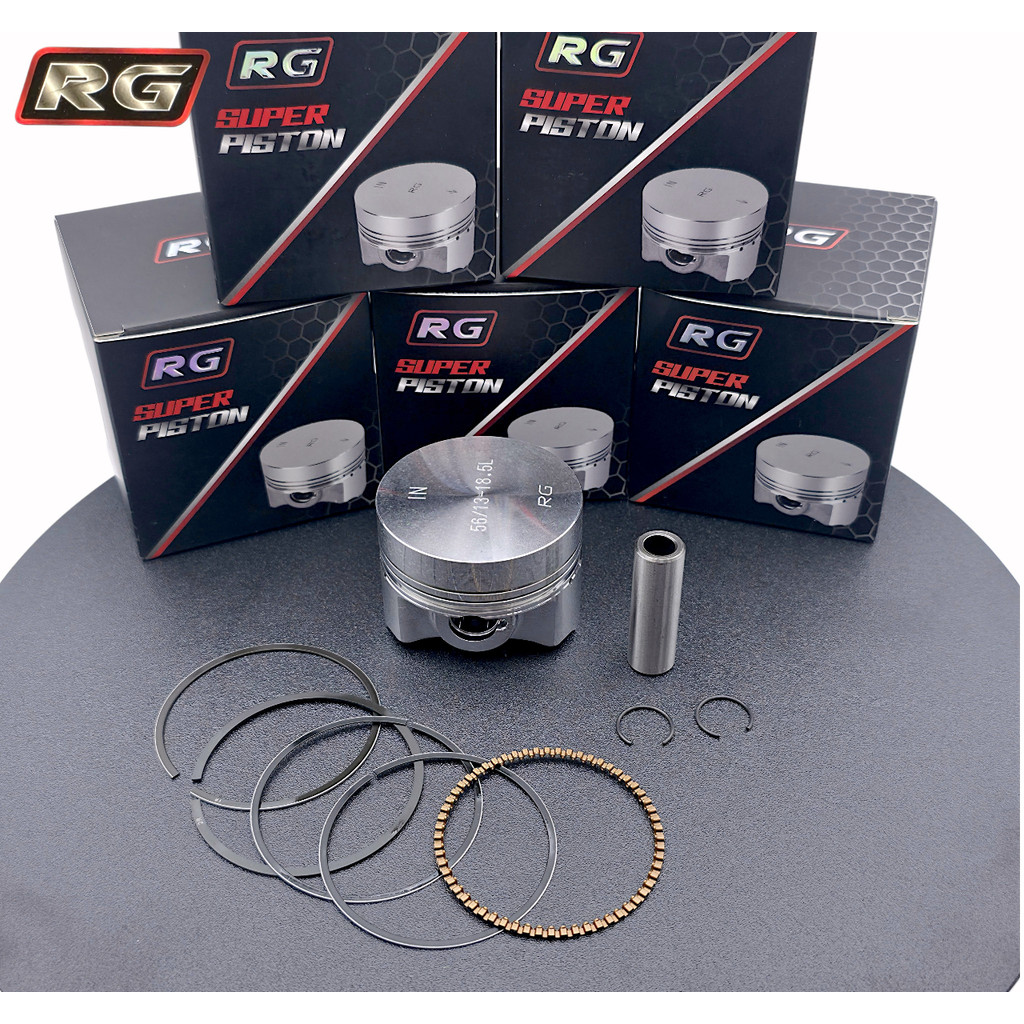 ลูกสูบ RG ตัวใหม่ลูก 53-76 mm สลัก 13-14-15-16mm มาครบชุด