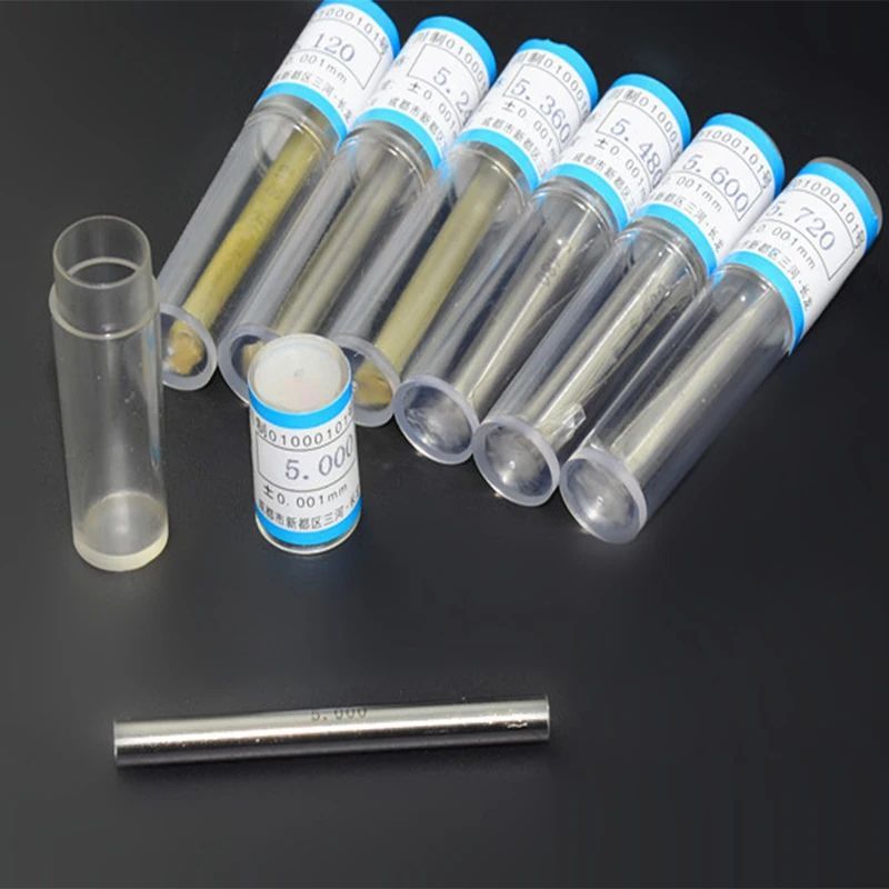 0.5 ~ 10.00 มม. Precision Steel Pin Gauge step 0.01 มม. Smooth Plug Gauge Hole Gauge ชุด PIN เครื่อง