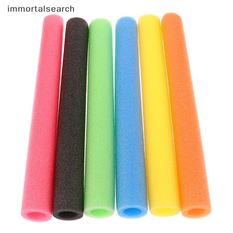 IMMO 1 ชิ้น 40 เซนติเมตรแทรมโพลีนเสาฝาครอบ Padding ท่อโฟมโฟมโฟมท่อฟองน้ําปลอกป้องกันแทรมโพลีนเสาโฟมแขน TH