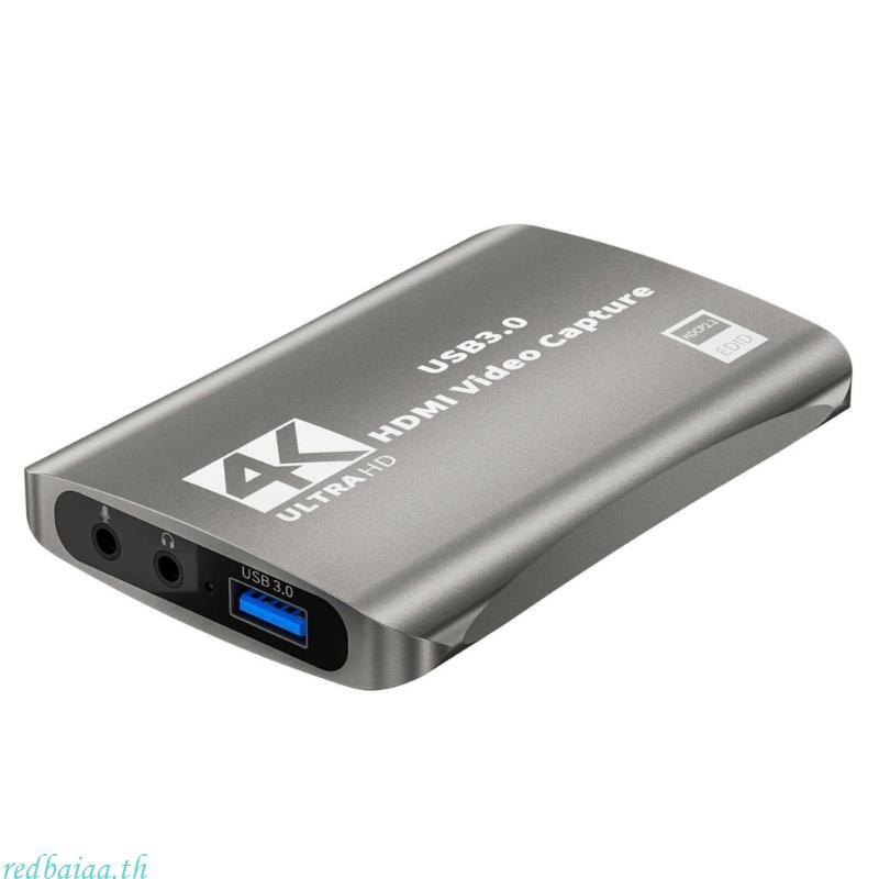 4K Capture Card for Streaming USB 3.0 Video Capture Card 1080P 60FPS Recorders