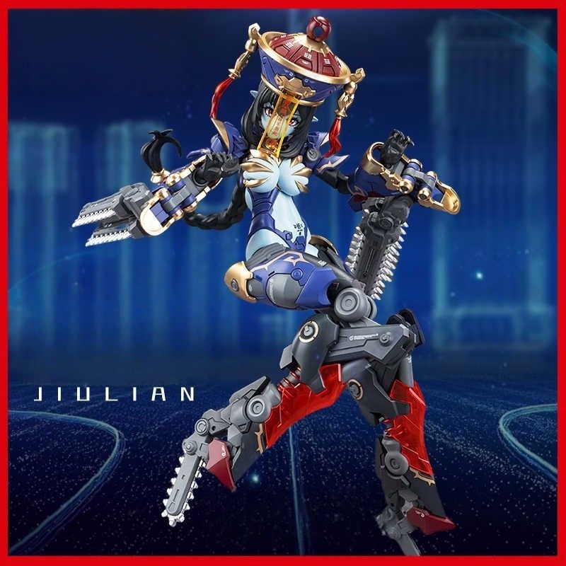 1/12 Little Corpse Girl Zombie Girl Jiulian Machine Girl Guochuang Mecha ประกอบรุ่น