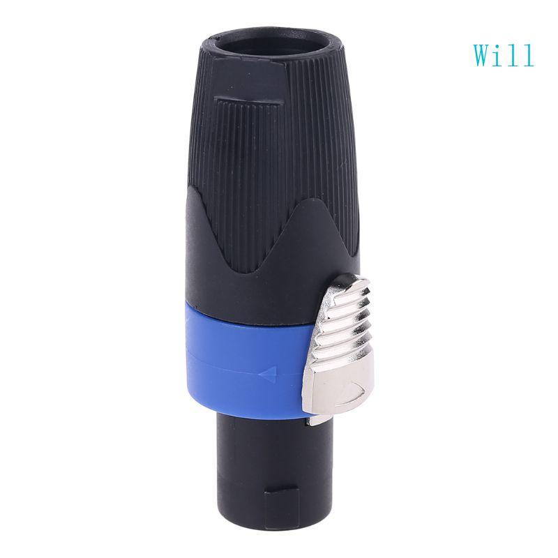 จะสายลําโพงเป็นปลั๊กอะแดปเตอร์เชื่อมต่อชายสําหรับ NEUTRIK ประเภท NL4FX