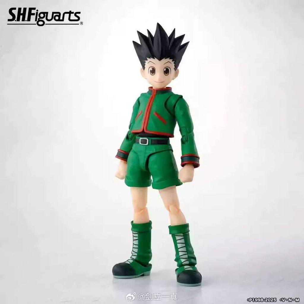 จัดส่ง 24 ชม./พร้อมสต็อก Bandai shf Joint Movable Full-Time Hunter Full-Time Hunter Fulix Xiaojie GO