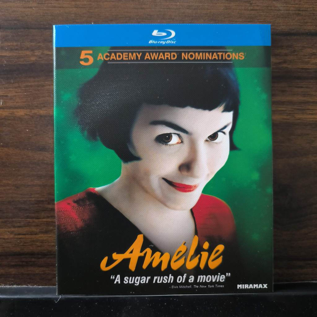 Blu-ray Disc French Film Amelie (2001) Blu-ray BD25 Eng Zh Thai Jap Brand New Boxed 25GB BD C103