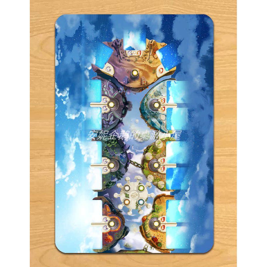 อุปกรณ์เสริมเกมกระดาน Dice Forge เกมกระดานการ์ด playmat Table Mat