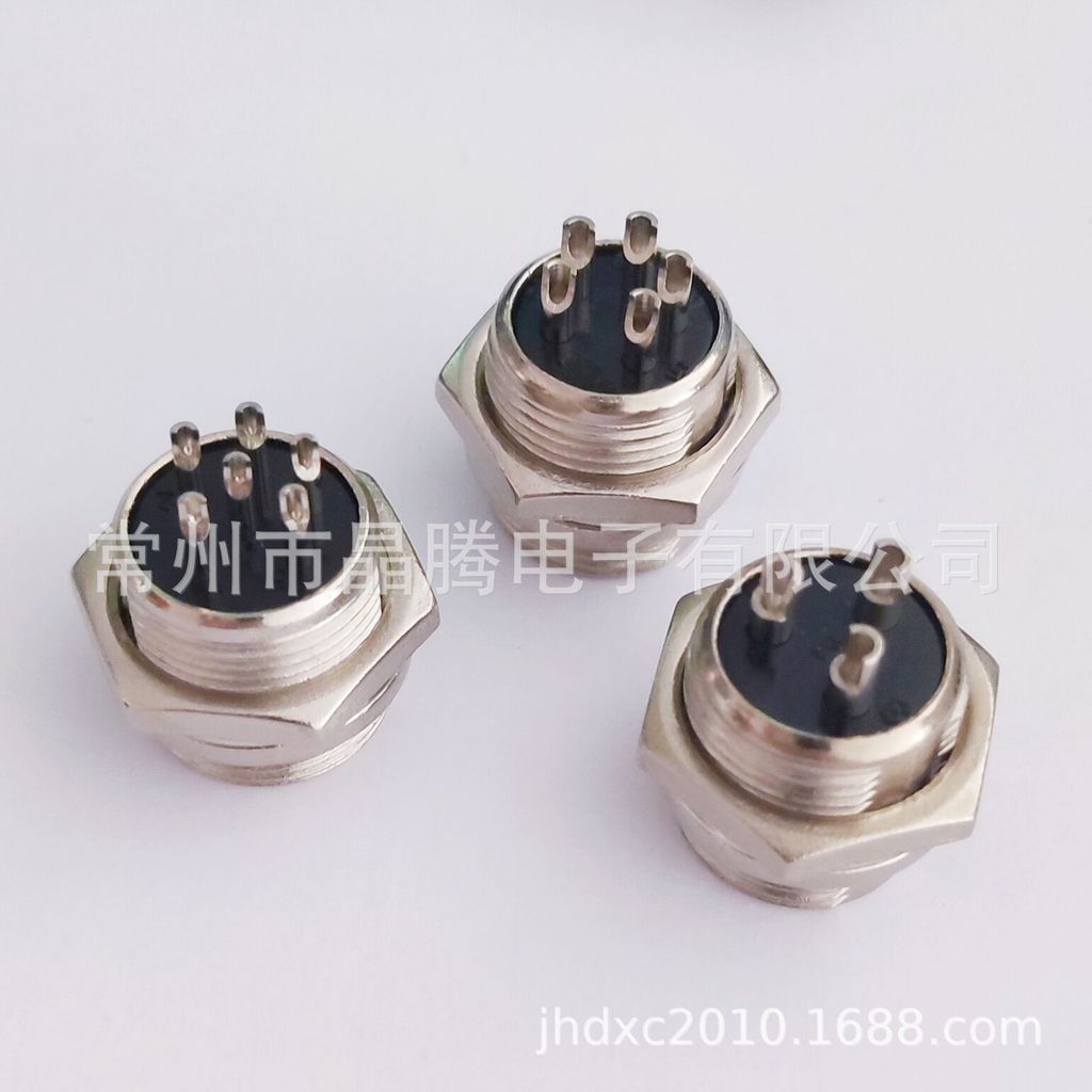 GX16-2 Core 3 Core 4 Core 5 Core 6 Core Wire Aviation Plug HJPE