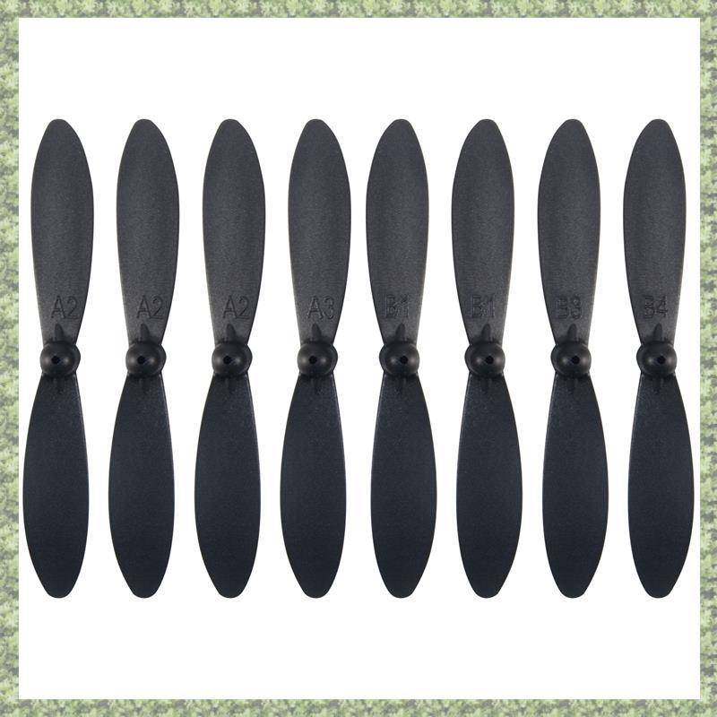 (FYCE) 8 ชิ้น CW CCW ใบพัดใบพัดสําหรับ XK A110 A120 A130 A380 RC เครื่องบินอะไหล่