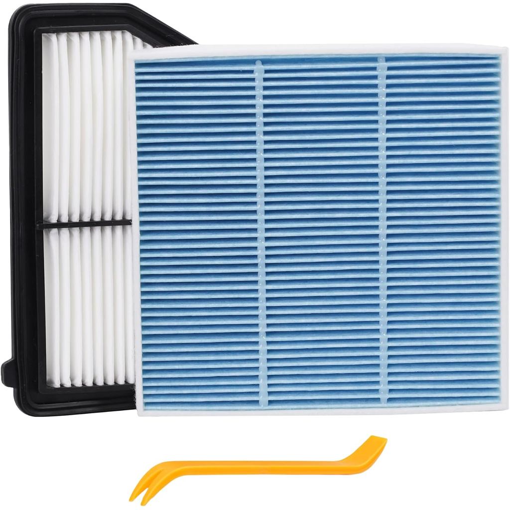 ไส้กรองอากาศเครื่องยนต์&ไส้กรองอากาศCabin Combo Pack-เข้ากันได้กับ Honda Civic 2016 2017 2018 2019 2