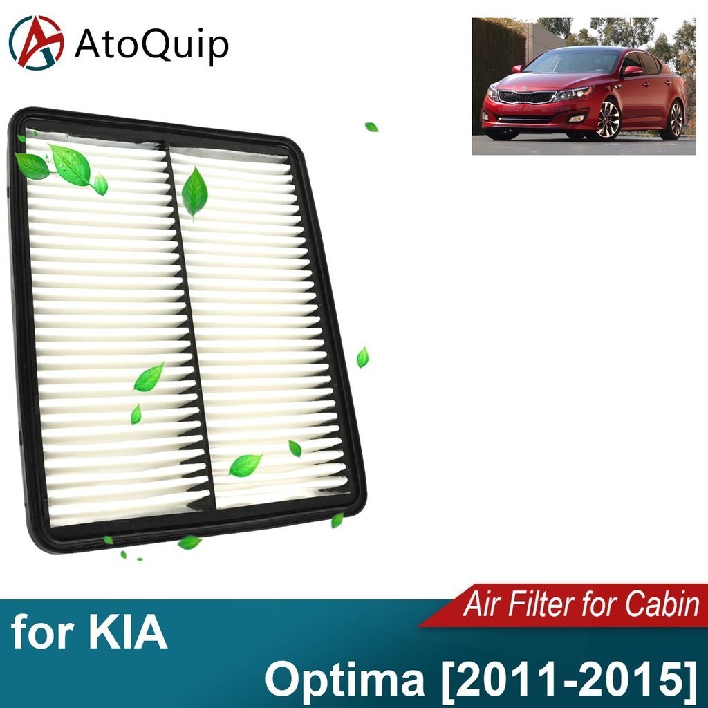 CA1081 รถกรองอากาศชุดสําหรับ KIA Optima 2011-2015 28113-2P100 28113-3S100auto ชิ้นส่วนตกแต่งรถ