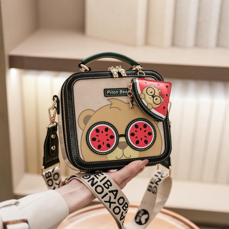 กระเป๋าใส่มือถือแบบคล้องคอ สไตล์วิสUAL กว้าง พร้อมสายคล้องไหล่ ขนาดเล็กกะทัดรัดสำหรับ 여성