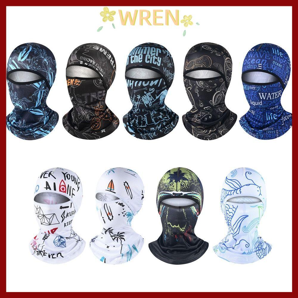 จัดส่งจากประเทศไทยWREN Cycling Balaclava Windproof Breathable Helmet Liner Hat Motorcycle Cycling He