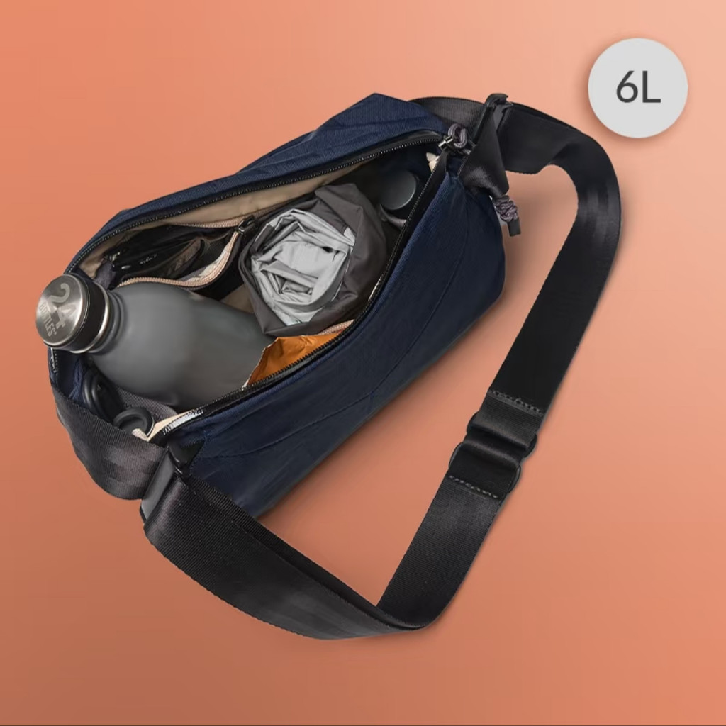 Bellry Australian Venture Sling 6L Explorer เต้านมกระเป๋า Mini Fanny Pack ผู้ชายและผู้หญิงกระเป๋าสะพ