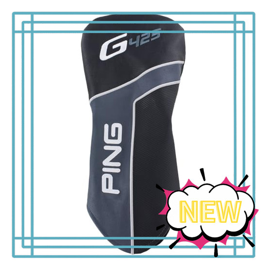 Ping G425 Hybrid Rescue Leather Headcover with adjustable numbers