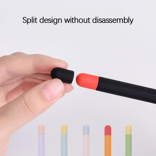 ปลอกปากกาซิลิโคนกันลื่น For Apple รุ่นที่ 2 ปากกา มีให้เลือกหลากหลายสี การจับคู่สี เคสป้องกันปากกา เปลือกนิ่ม