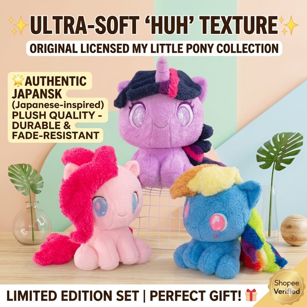 ตุ๊กตากอดยอดนิยม - My Little Pony สไตล์นั่ง - ดีไซน์สีสดใส - ของขวัญสําหรับเด็ก - ของเล่นยูนิคอร์นน่ารัก - ของขวัญวันเกิดเซอร์ไพรส์